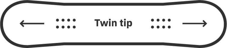 twin tip